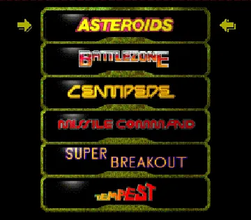 Arcade's Greatest Hits - The Atari Collection 1 (USA) screen shot game playing